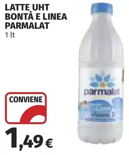Coop Latte UHT bontà e linea PARMALAT offerta