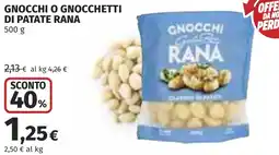 Coop Gnocchi o gnocchetti di patate RANA offerta