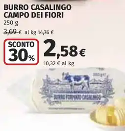Coop Burro casalingo campo dei fiori offerta