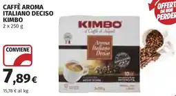 Coop Caffè aroma italiano deciso KIMBO offerta