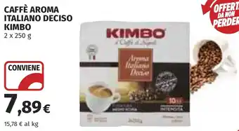 Caffè aroma italiano deciso KIMBO