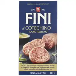 Coop COTECHINO DI CARNE ITALIANA FINI offerta