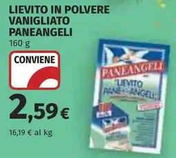 Coop Lievito in polvere vanigliato PANEANGELI offerta