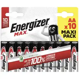 Coop 10 PILE STILO O MINISTILO MAX ENERGIZER offerta