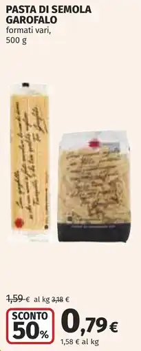Coop Pasta di semola GAROFALO offerta