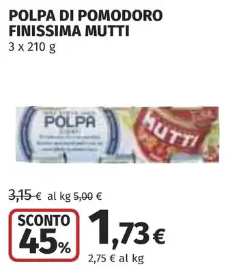 Polpa di pomodoro finissima MUTTI