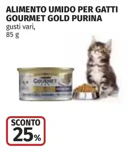 Coop Alimento umido per gatti gourmet gold PURINA offerta