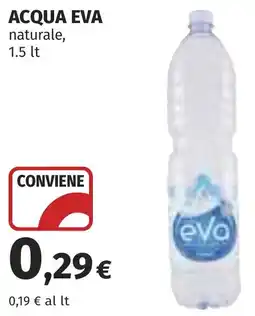 Coop Acqua eva naturale offerta