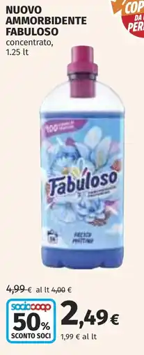 Coop Nuovo ammorbidente FABULOSO offerta