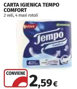 Coop Carta igienica tempo comfort offerta