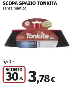 Coop Scopa spazio tonkita senza manico offerta