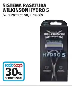 Coop Sistema rasatura wilkinson hydro 5 skin protection offerta