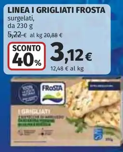 Coop Linea i grigliati FROSTA offerta