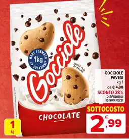 Iperal Gocciole PAVESI offerta