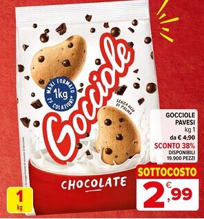 Iperal Gocciole PAVESI offerta