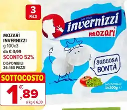 Iperal Mozarì INVERNIZZI offerta