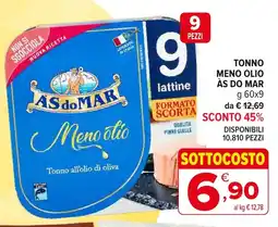 Iperal Tonno meno olio ÀS DO MAR offerta