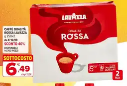 Iperal Caffè qualità rossa LAVAZZA offerta