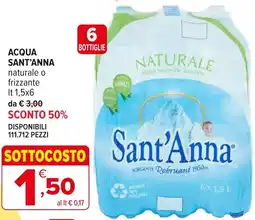 Iperal Acqua SANT'ANNA offerta