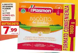 Iperal Il biscotto dei bambini PLASMON offerta