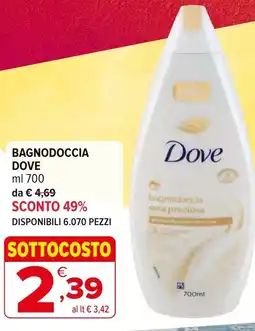 Iperal Bagnodoccia DOVE offerta