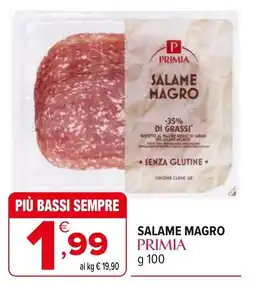 Iperal Salame magro PRIMIA offerta