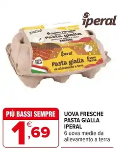 Iperal Uova fresche pasta gialla IPERAL offerta