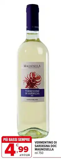 Iperal Vermentino di sardegna DOC MAGNOSELLA offerta