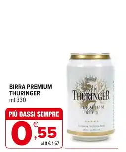 Iperal Birra premium THURINGER offerta