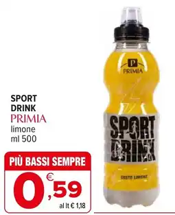 Iperal Sport drink PRIMIA offerta