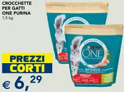 Esselunga Crocchette per gatti ONE PURINA offerta