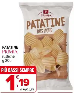 Iperal Patatine PRIMIA offerta