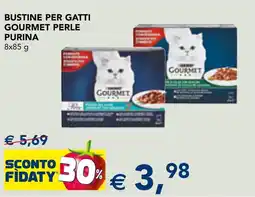 Esselunga Bustine per gatti gourmet perle PURINA offerta