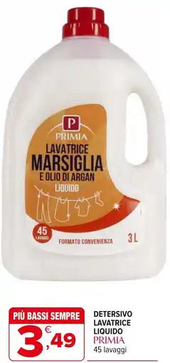 Iperal Detersivo lavatrice liquido PRIMIA offerta