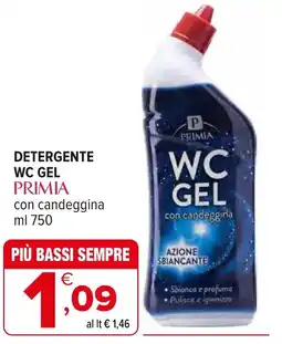 Iperal Detergente wc gel PRIMIA offerta