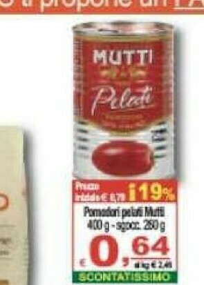 CTS Supermercati Pomodori pelati offerta