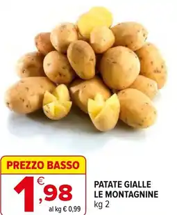 Iperal Patate gialle le montagnine offerta