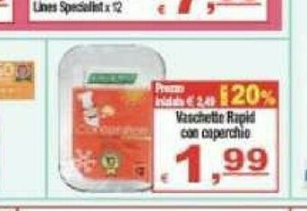 CTS Supermercati Vaschette alluminio offerta