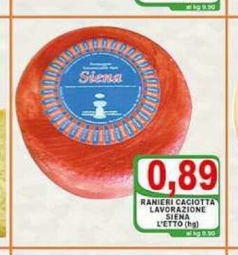 Top Supermercati Caciotta offerta