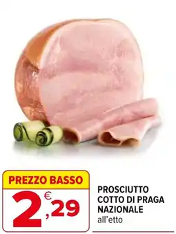 Iperal Prosciutto cotto di praga nazionale offerta