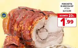 Iperal Porchetta di ariccia IGP offerta