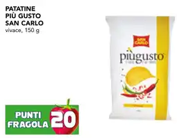 Esselunga Patatine più gusto SAN CARLO offerta