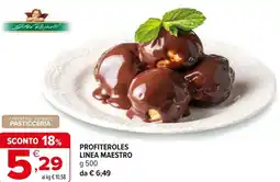 Iperal Profiteroles linea maestro offerta
