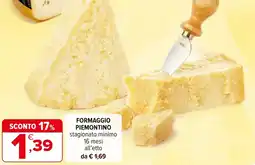 Iperal Formaggio piemontino offerta