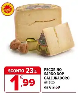 Iperal Pecorino sardo DOP GALLURADORO offerta