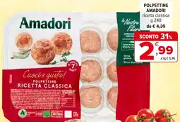 Iperal Polpettine AMADORI offerta