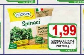 Top Supermercati Spinaci offerta
