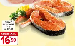 Iperal Trancio di salmone offerta
