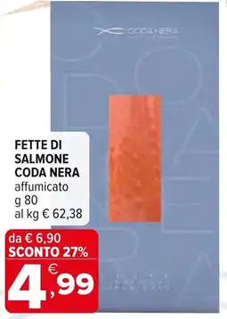 Iperal Fette di salmone CODA NERA offerta