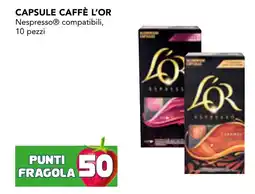 Esselunga Capsule caffè L'OR offerta